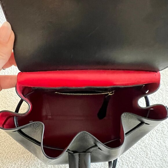 Mansur Gavriel Black Mini Backpack - Picture 6 of 6